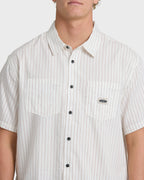 Bad Dog Short Sleeve Woven Shirt - Off White