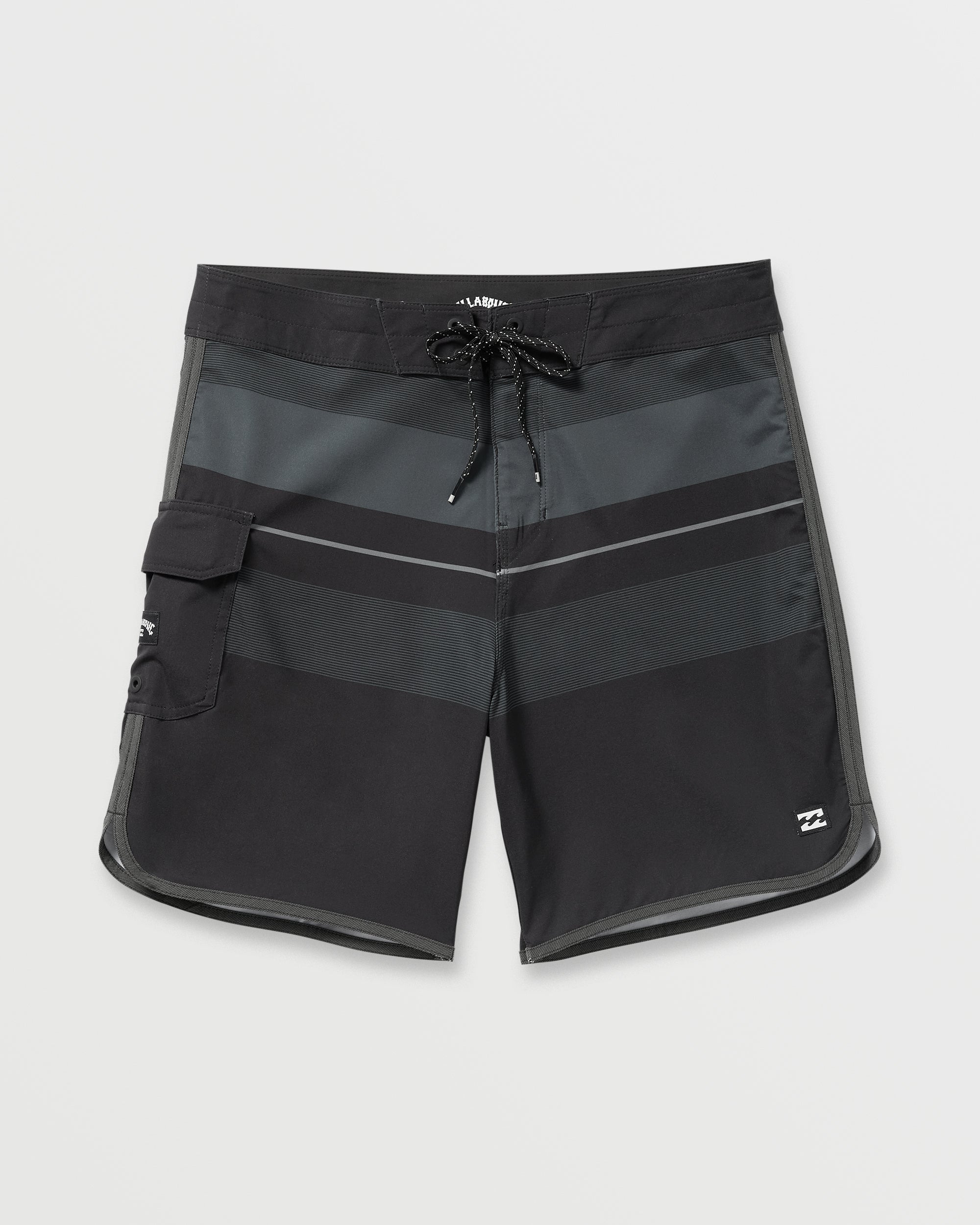 73 Pro Performance 18 Boardshorts - Black