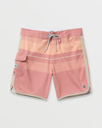 73 Pro Performance 18 Boardshorts - Dusty Pink