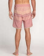 73 Pro Performance 18 Boardshorts - Dusty Pink