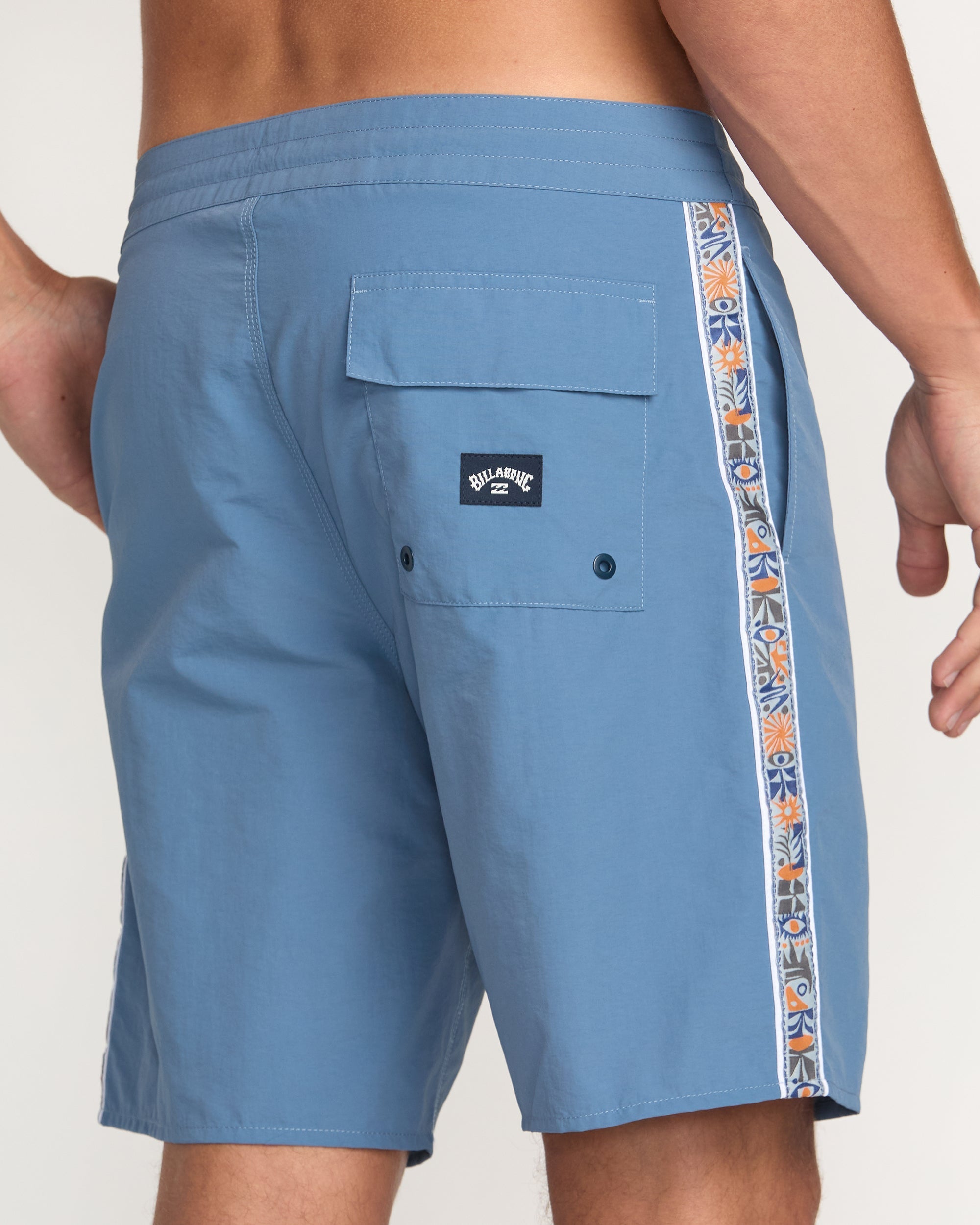 Wategos Lo Tide 19 Boardshorts - Carolina Blue