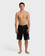 Fluid 2K Pro Performance 21 Boardshorts - Black White