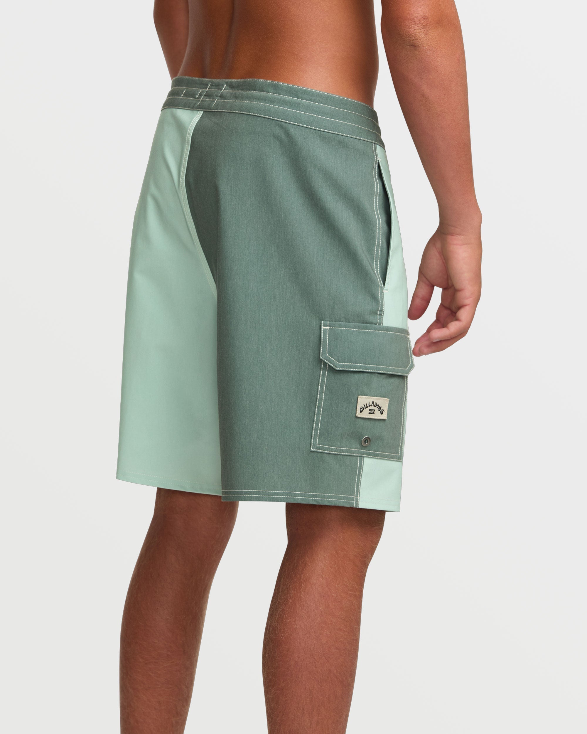 Sunshine Lo Tide 19 Boardshorts - Green Tea