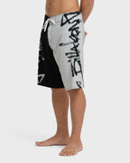 Inverted Pro 22 Boardshorts - Black/White