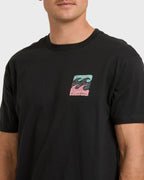 Crayon Wave Premium Short Sleeve T-Shirt - Washed Black