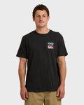 Crayon Wave Premium Short Sleeve T-Shirt - Washed Black