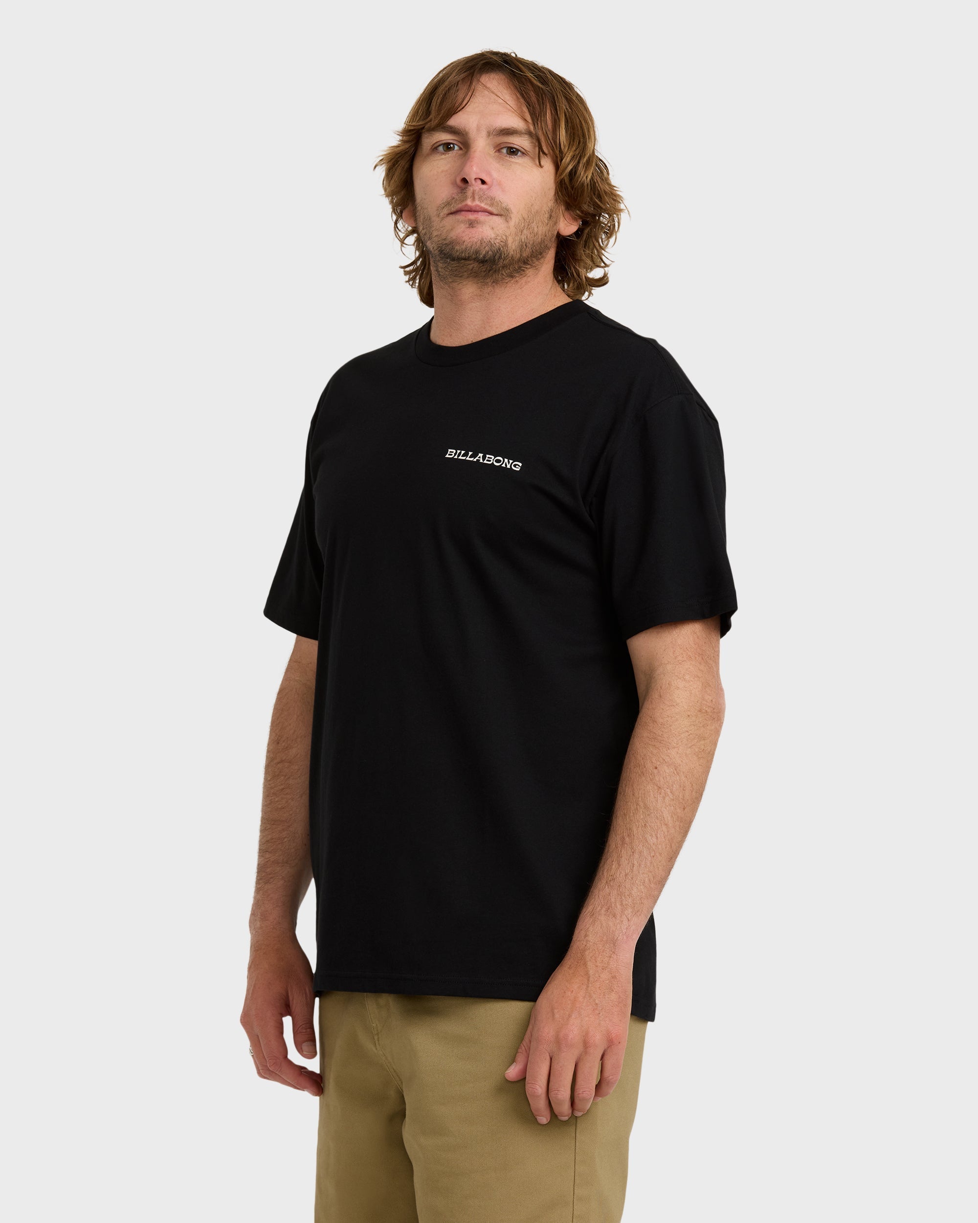Surf Dreams Regular Short Sleeve T-Shirt - Black
