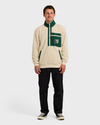Salinity Now Boundary Mock Neck Sweatshirt - Chino