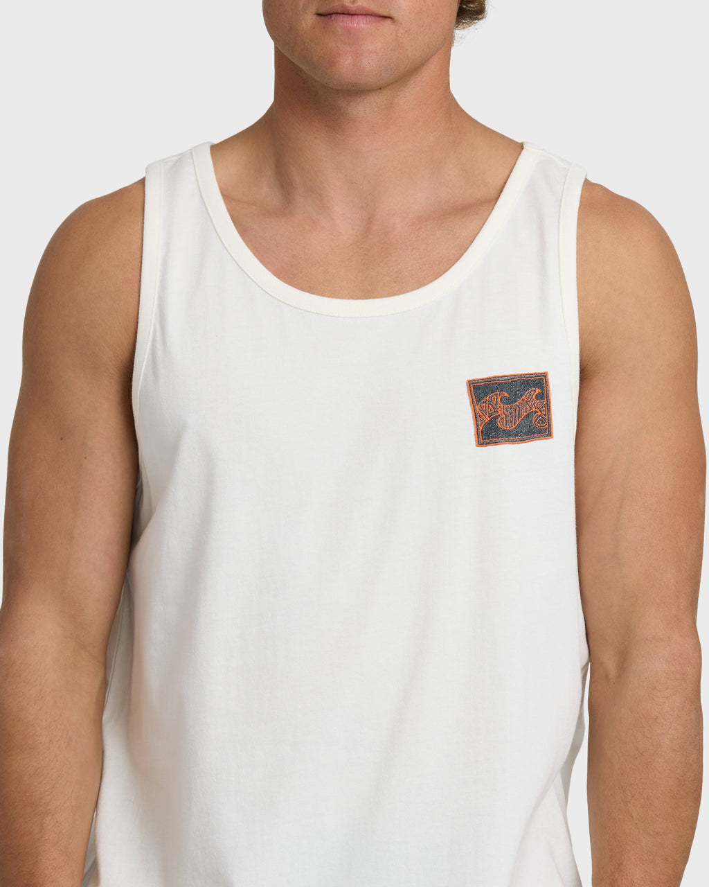 Crayon Wave Tank - Off White