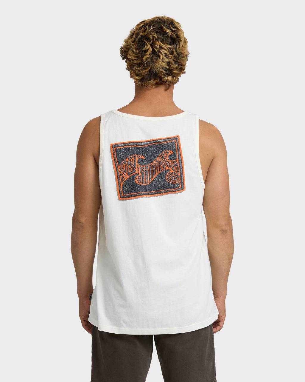 Crayon Wave Tank - Off White