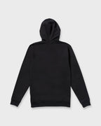 All Day Zip Front Hoodie - Black