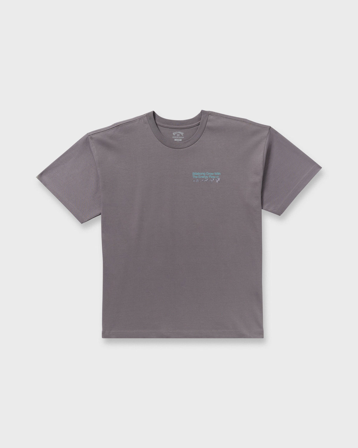 Grow OG A/Div Short Sleeve T-Shirt - Grey Violet