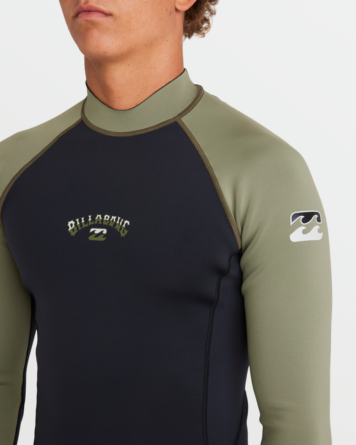 1mm Absolute Natural Long Sleeve Jacket - Military