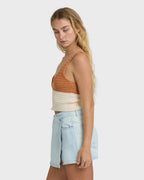 Anders Sweater Tank - Caramel Cafe