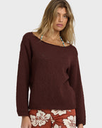 Ellipse Sweater - Teak