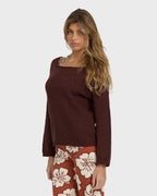 Ellipse Sweater - Teak