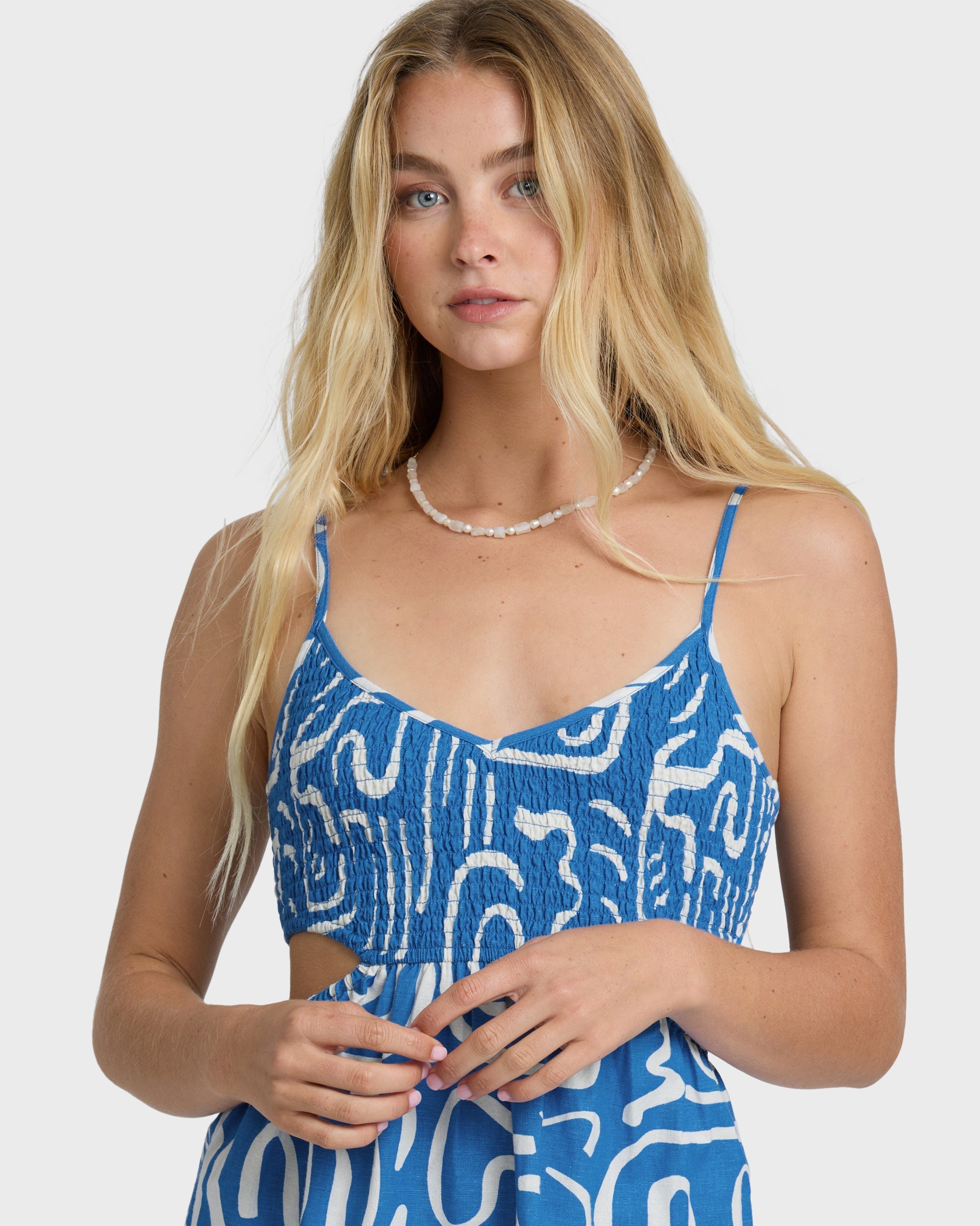 True Desire Mini Dress - True Blue