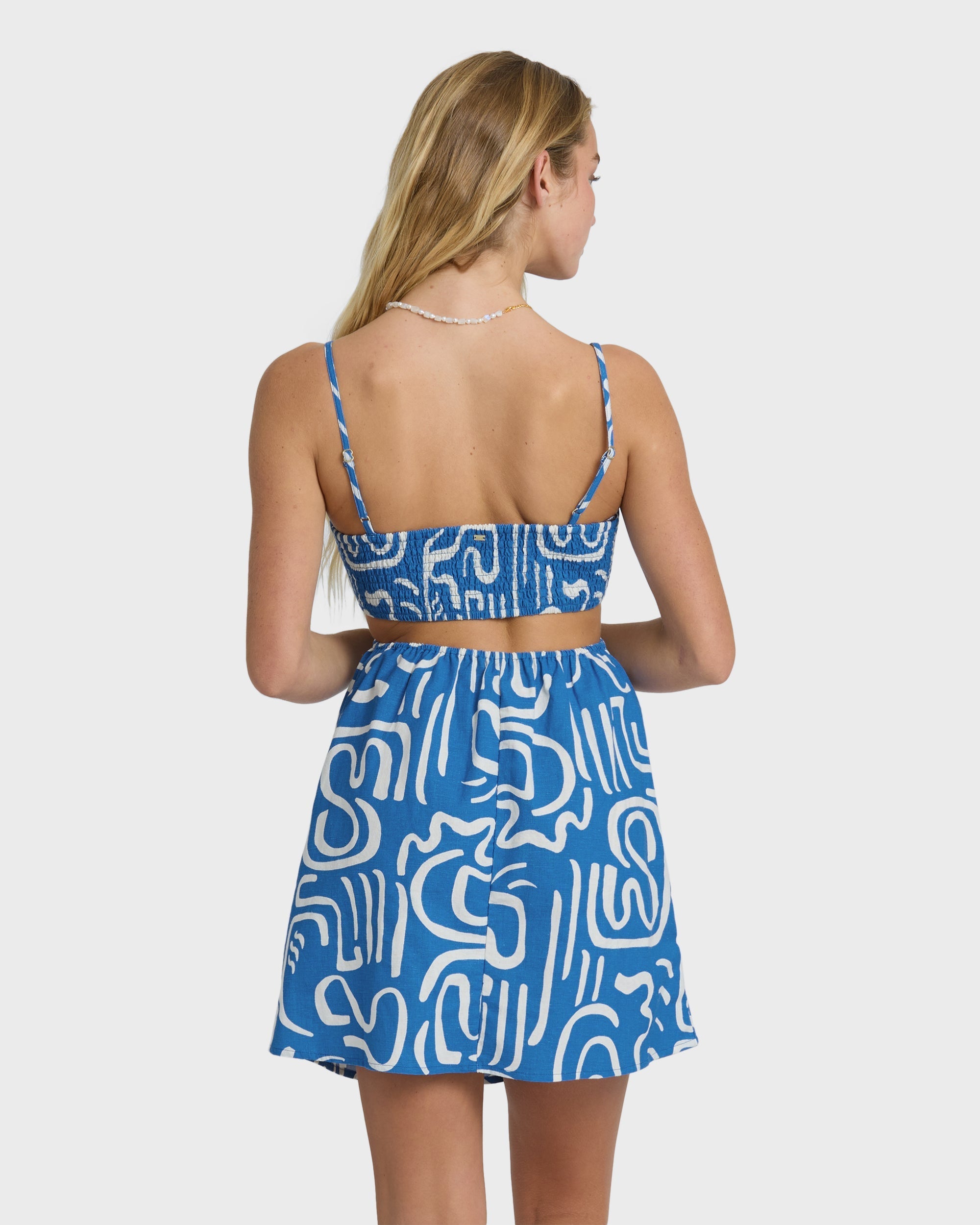 True Desire Mini Dress - True Blue