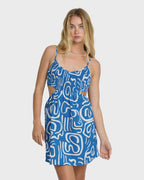 True Desire Mini Dress - True Blue