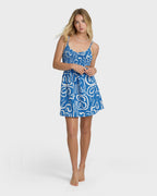 True Desire Mini Dress - True Blue