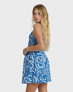 True Desire Mini Dress - True Blue