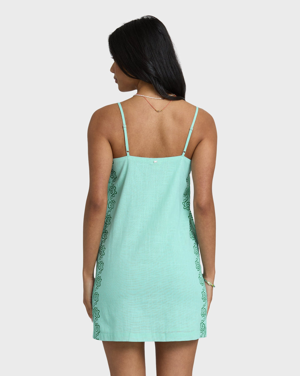 Sun Rays Mini Dress - Pool Blue
