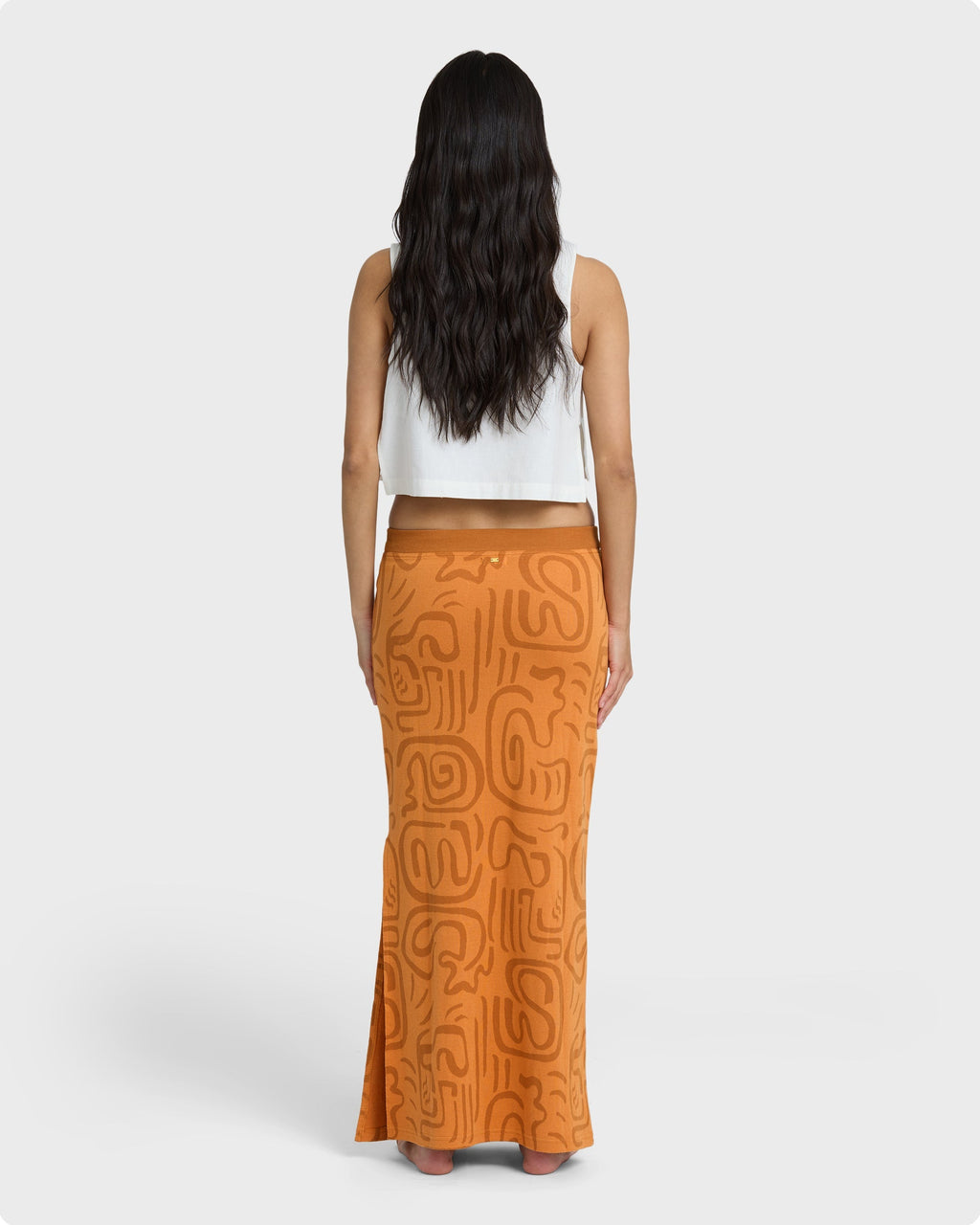 Vacation Dreams Skirt - Tangerine