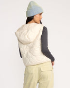 A/Div Cliffs Quilted Lightweight Vest - Whitecap