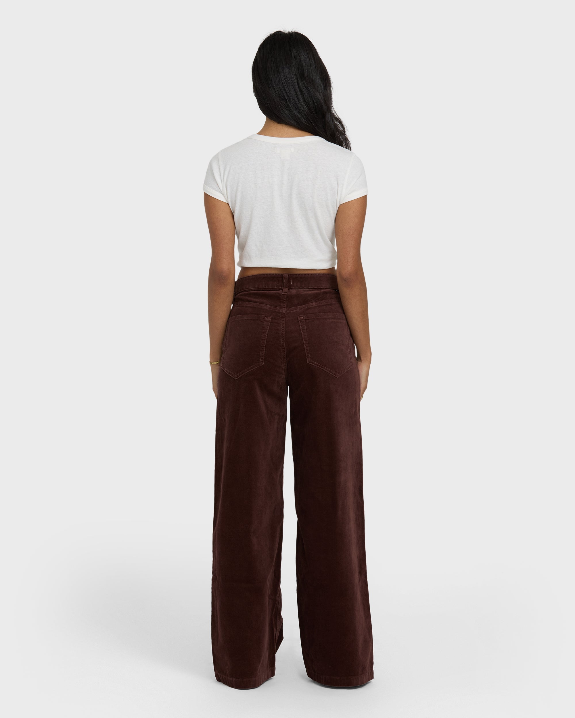 Uncut Cordpants - Teak