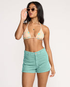 Free Fall Corduroy Shorts - Misty Blue