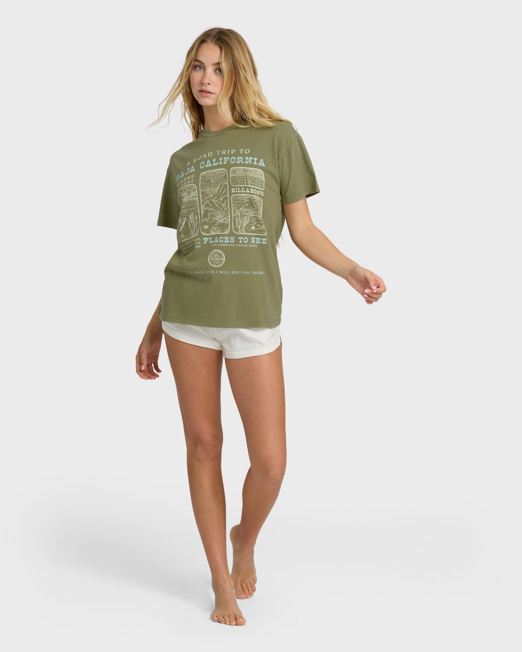 Flying To The Moon Short Sleeve T-Shirt - Dark Olive