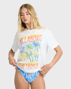 Lush Escape Short Sleeve T-Shirt - Salt Crystal