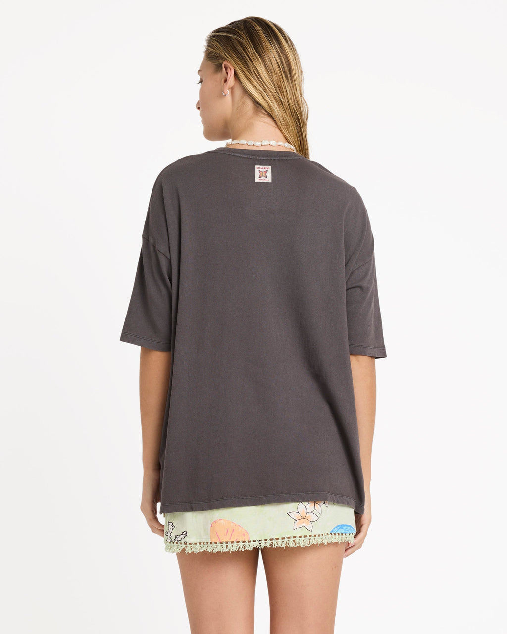 Lottie Hall Short Sleeve T-Shirt - Off Black