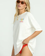 Hot Haze Tee - Salt Crystal