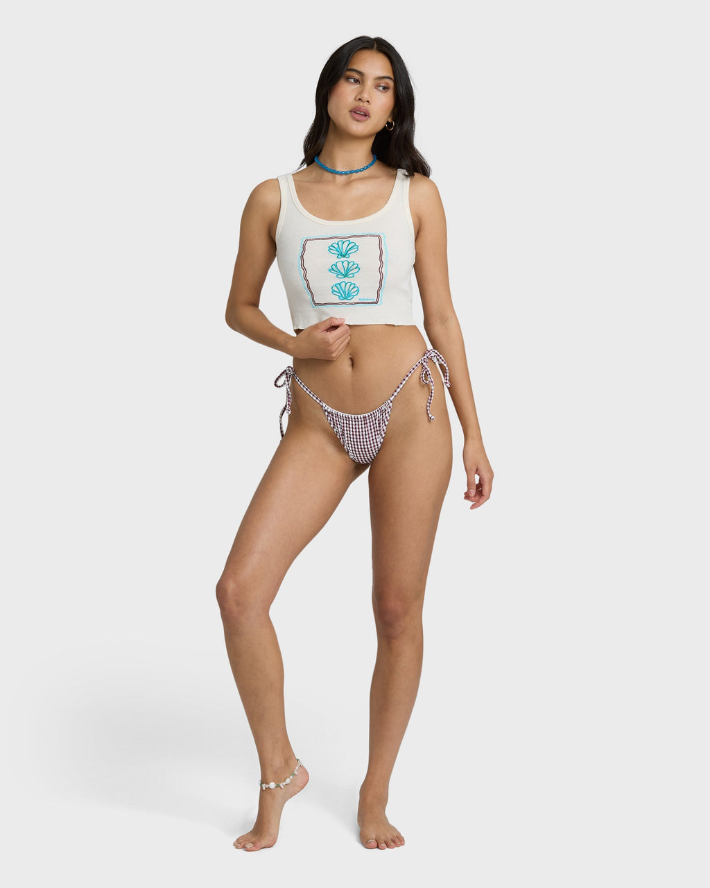 Wind Drifter Tank - White Cap