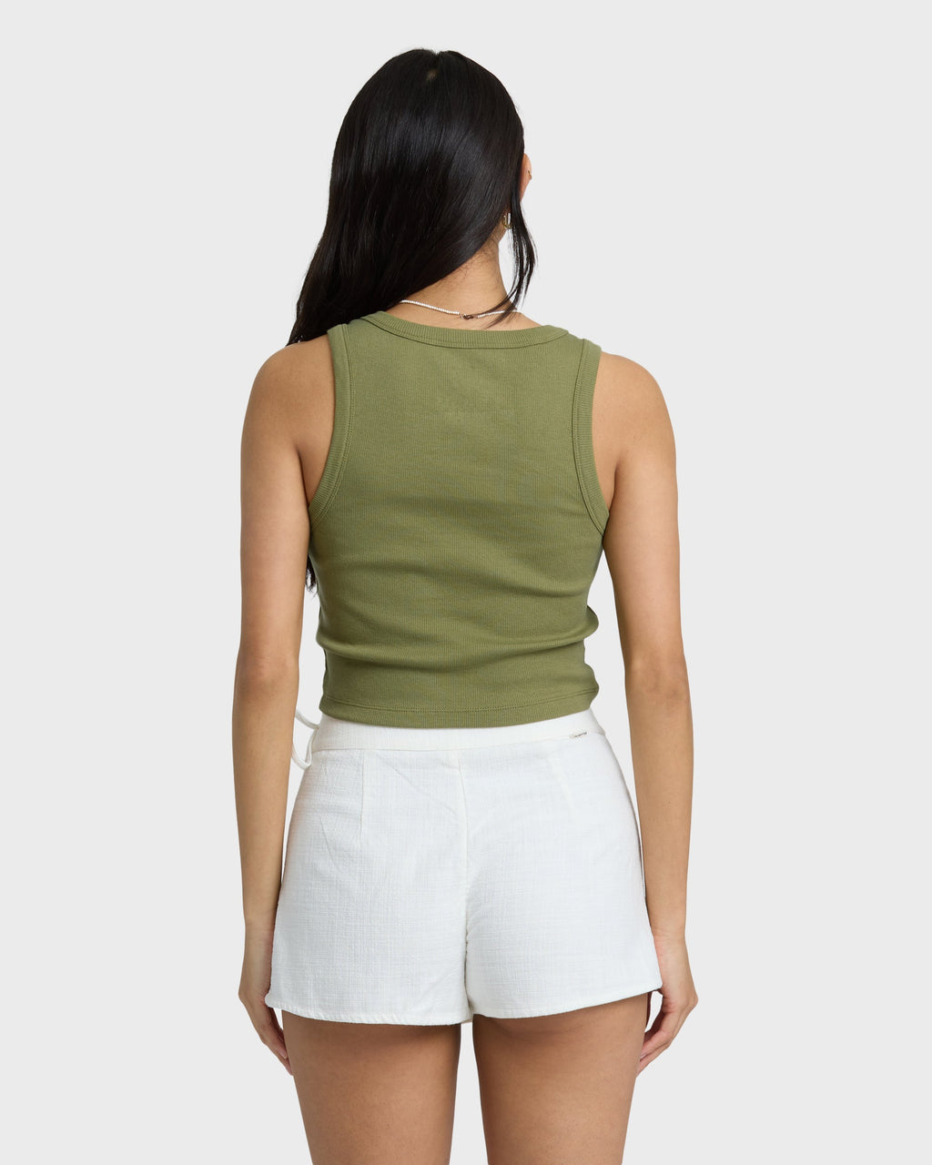 Stirred Up Tank - Dark Olive