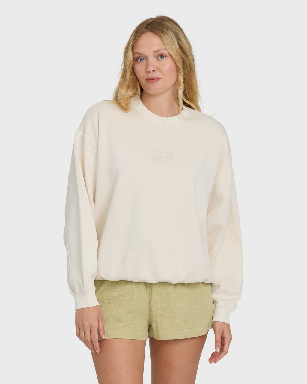 Bleached Out Kendal Crewneck Sweatshirt - Vanilla