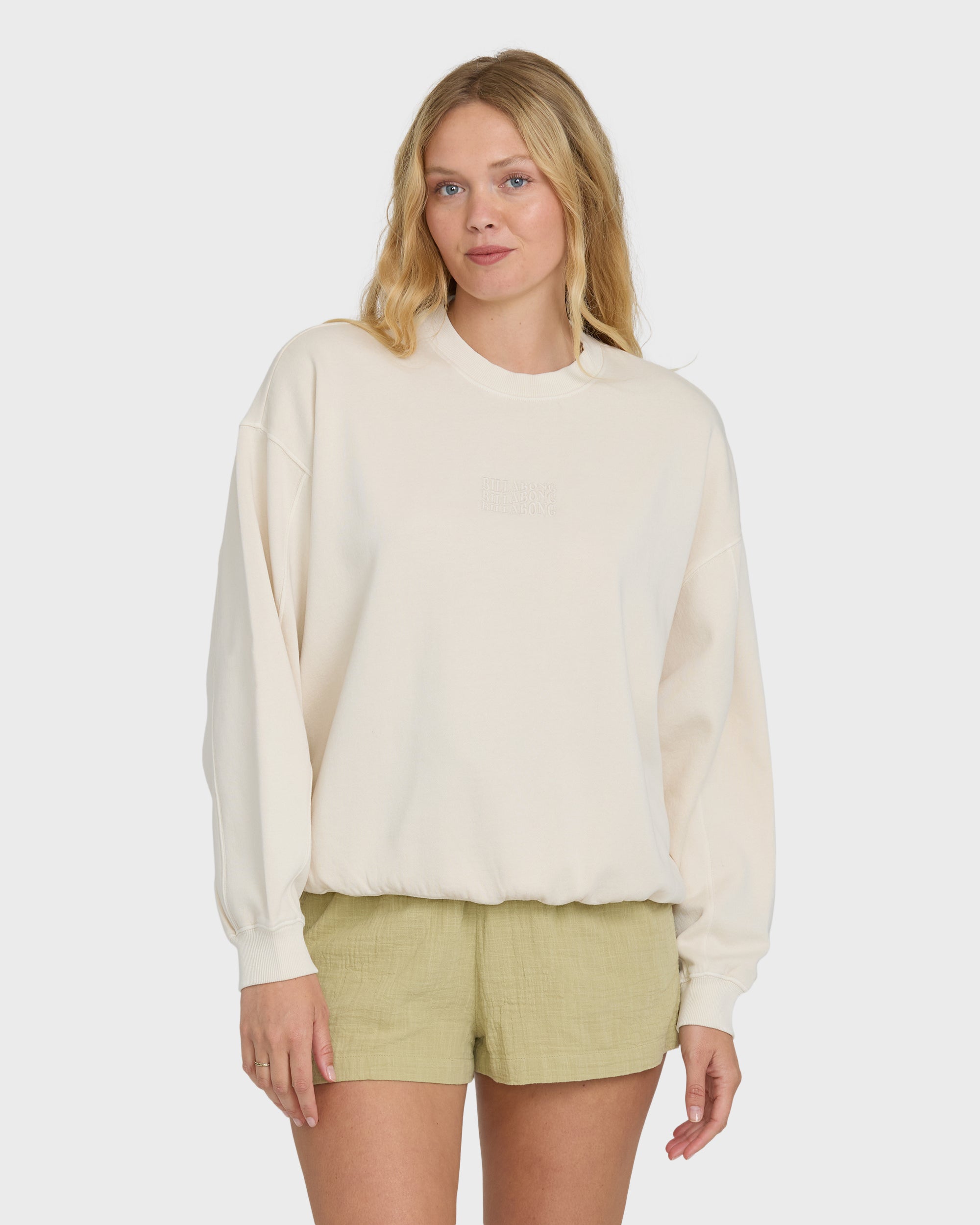 Bleached Out Kendal Crewneck Sweatshirt - Vanilla