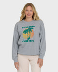 My Fave Beach Crewneck Sweatshirt - Heather Gray