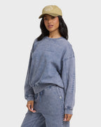 Saltwashed Kendal Crewneck Sweatshirt - Stone Blue