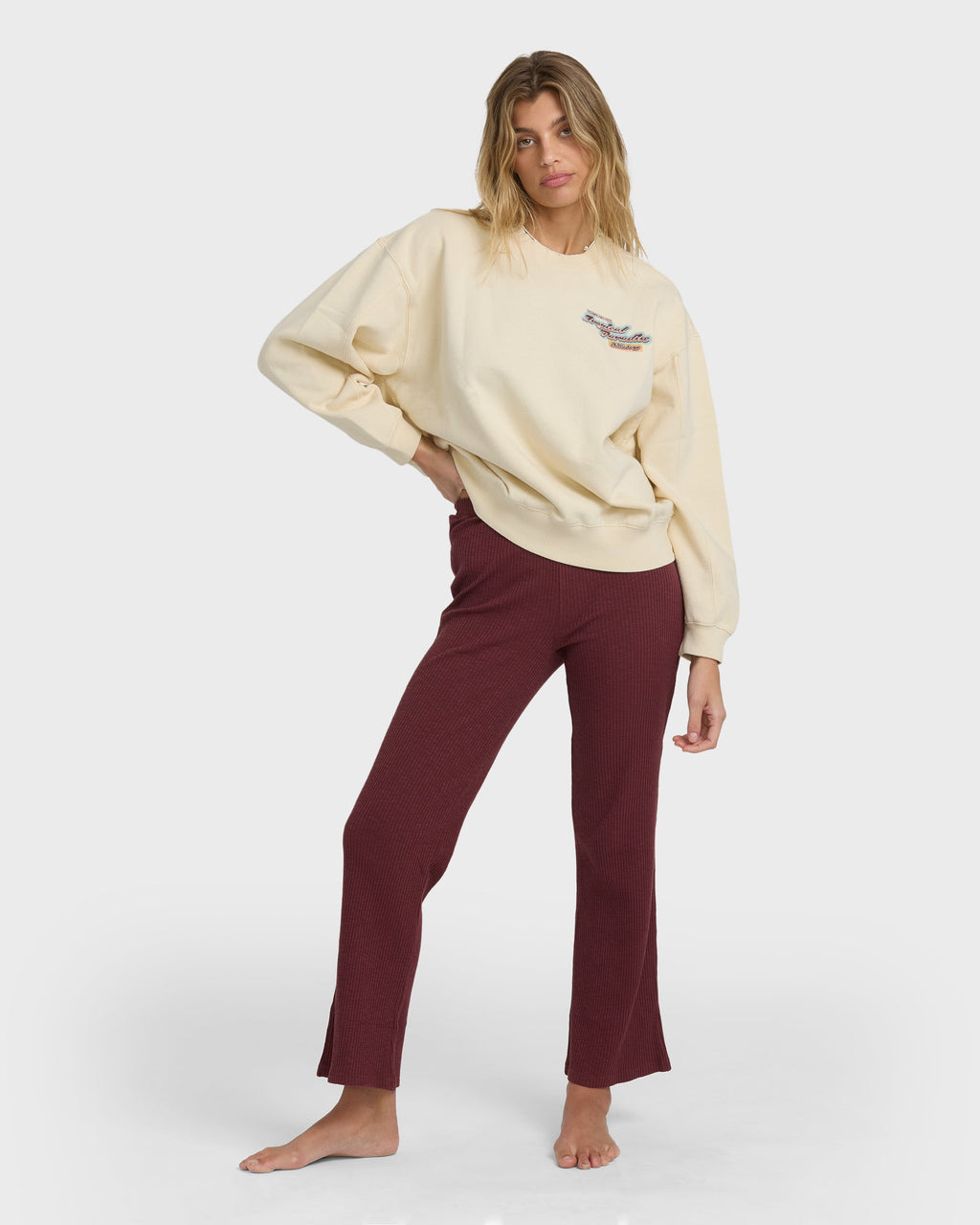 Raise Blaze Kendal Crewneck Sweatshirt - Whitecap