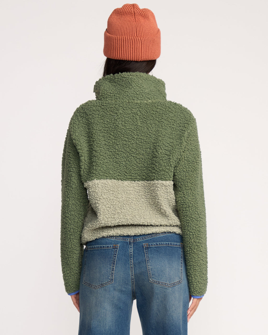 A/Div Horizon Mock Neck Half Zip Sweatshirt - Treehugger