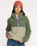 A/Div Horizon Mock Neck Half Zip Sweatshirt - Treehugger