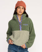 A/Div Horizon Mock Neck Half Zip Sweatshirt - Treehugger