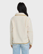 Streamer Half Snap Sherpa Fleece Pullover - Whitecap