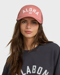 Across Waves Trucker Hat - Dark Coral