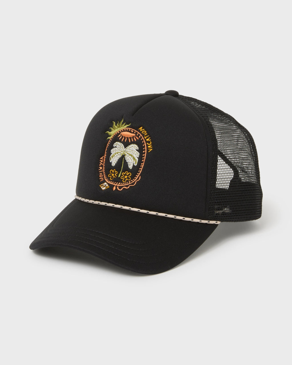 Grandpa Trucker Hat - Off Black