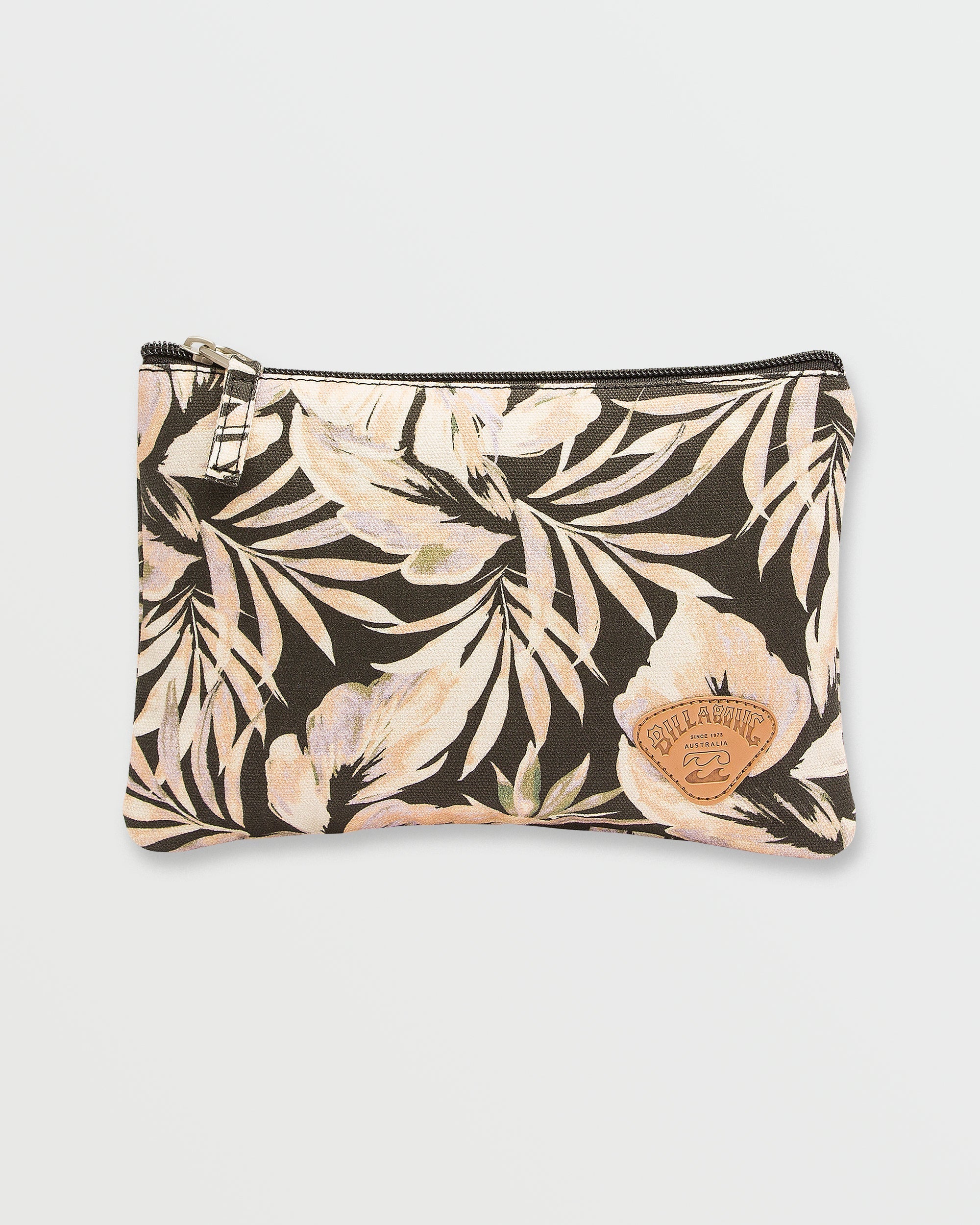 Lil Snitch Zip Pouch - Black Floral