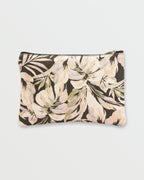 Lil Snitch Zip Pouch - Black Floral