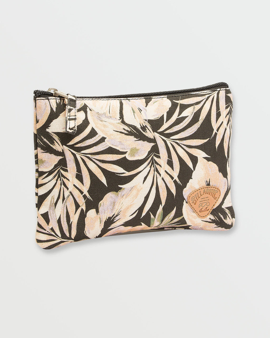 Lil Snitch Zip Pouch - Black Floral